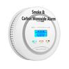2-in-1 Smoke & Carbon Monoxide Detector with CE FCC ROHS Certification, Standalone Sound & Light Alarm