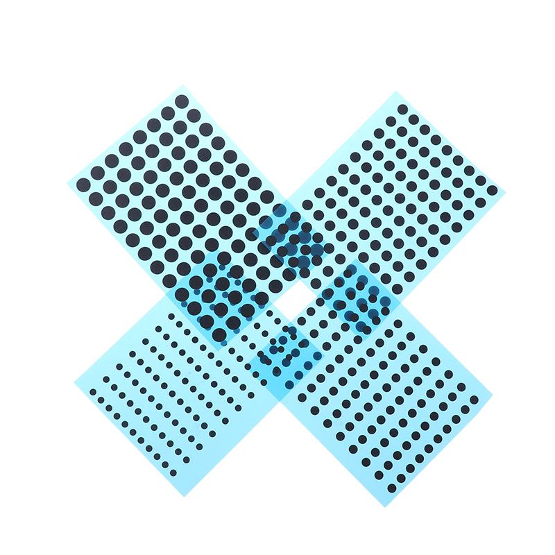 Diametru 3/4/5/6 Mm 4 Dimensiuni Paduri din Cauciuc Conductiv Negru Kit de Reparare Tastatură Pentru Telecomandă IR Butoane din Cauciuc Conductiv