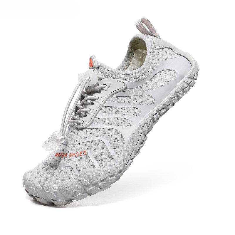 Kids Light Breathable Aqua Shoes Boys Girls Quick Dry Mesh Wading Sneakers Non Slip Beach Water Sports Footwear for Surfing Swimming