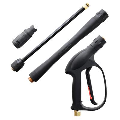 Hochdruckreiniger Hochdruckwaschpistole Abzugspistole Schraubentyp x Pistole<HOTEISON> (M22 15mm) (Nur Waschen)