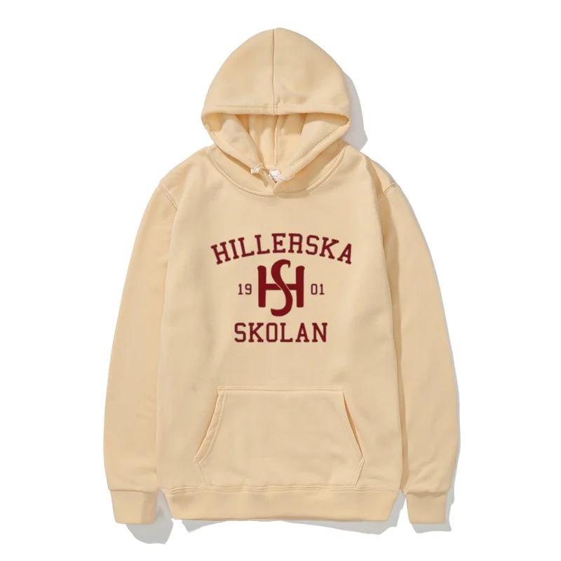 Young Royals Hillerska Skolan Sudadera con capucha Hillerska Skolan Sudadera con capucha unisex Sudaderas con capucha gráficas J