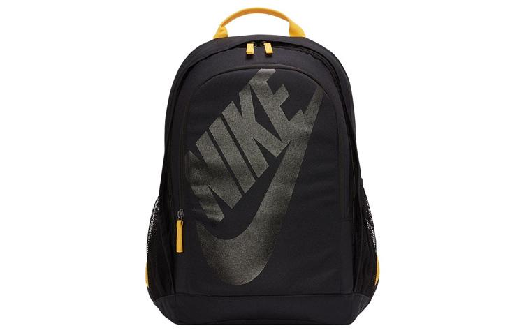 Nike Hayward Fabric Backpack Regular Unisex Black & Yellow CK0953-011