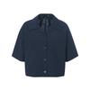 VISITINNEWYORK Crop Sleeve Outerwear Shirt (Vz5Ss37)