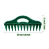 12 Hole Seed Spacer Seeder Tool Garden Planting Template Dibber Soil Digger Manual Seed Spreader Puncher for Vegetable Flower Bed Lawn Gardening