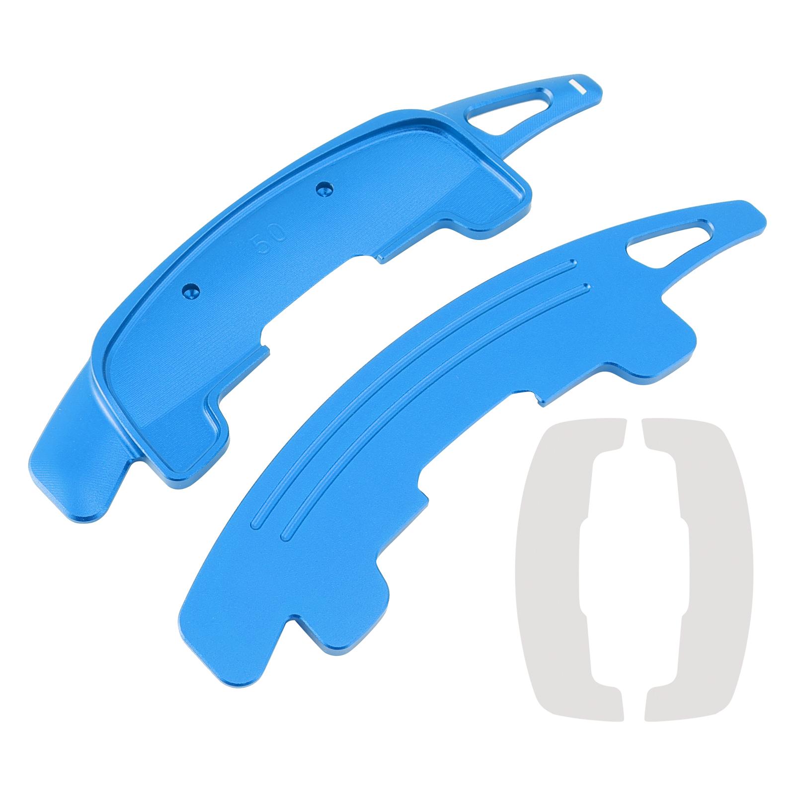 Artudatech Steering Wheel Paddle Shifter Extension For Range Rover Jaguar Aluminium Car Accessories Aluminium Blue