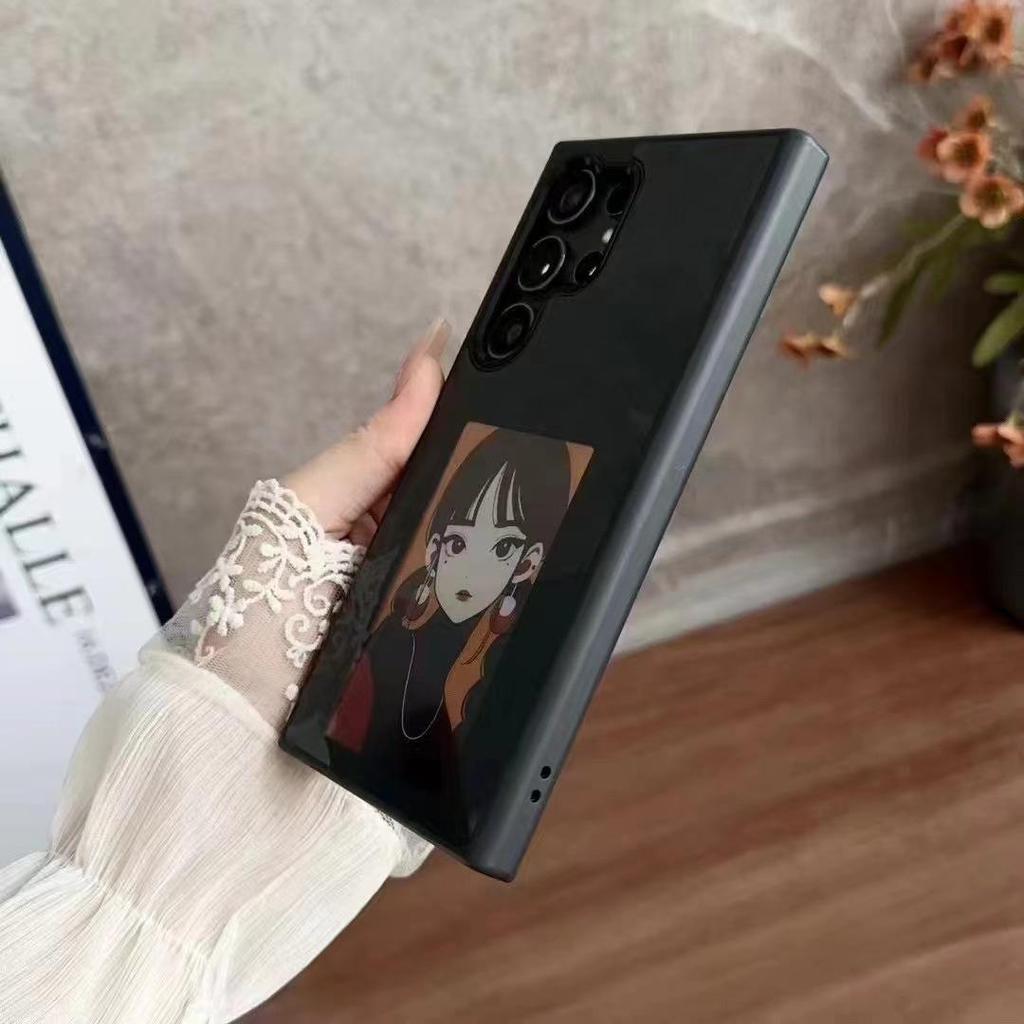 Available Samsung S24 Ultra Protective Case with Four-Color E-Ink Screen, NFC, Screen Mirroring, DIY Options, and Drop Protection.