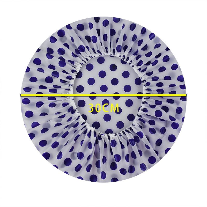Vodotěsná koupací čepice Opakovaně použitelná koupací čepice Dámská koupací čepice na dlouhé vlasy