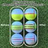 BIRDIE79 Birdie Liner Golf Ball Marker Alignment Tool Triple Line Golf Stencil with 3 Color Pen and Gift Box Patent Pending T-Putt - -