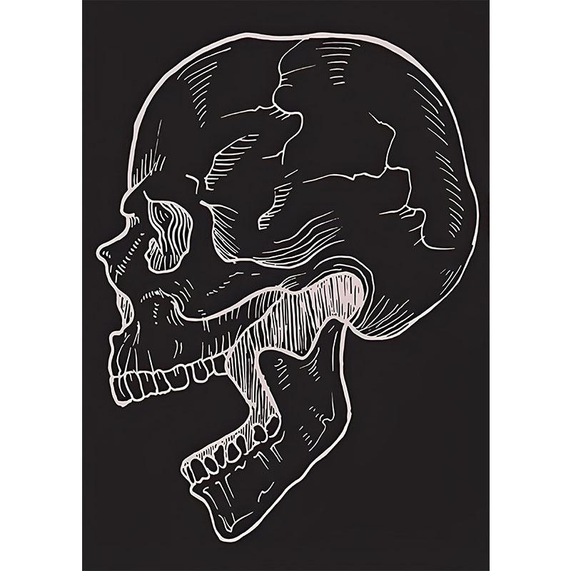 

Розовый Хэллоуин Призрак Скелет Ведьма Картина Печать Холст Плакат Скандинавское Настенное Искусство Картина для Подарка Гостиная Домашний Декор Cuadro 21x30cm No Framed