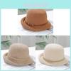Vintage Rose Flower Sun Hat For Women With Wide Brim Summer Sun Protection