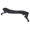 Professional Violin Shoulder Rest with Soft Foam Fully Adjustable for 3/4 4/4 Parts Black