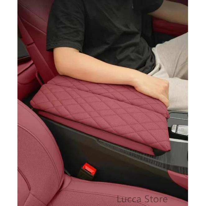 For BMW 5 Series F10 F18 G30 G38 6GT Armrest Box Cover Cushion PU Leather Center Console Armrest Protector Pad Car Accessories