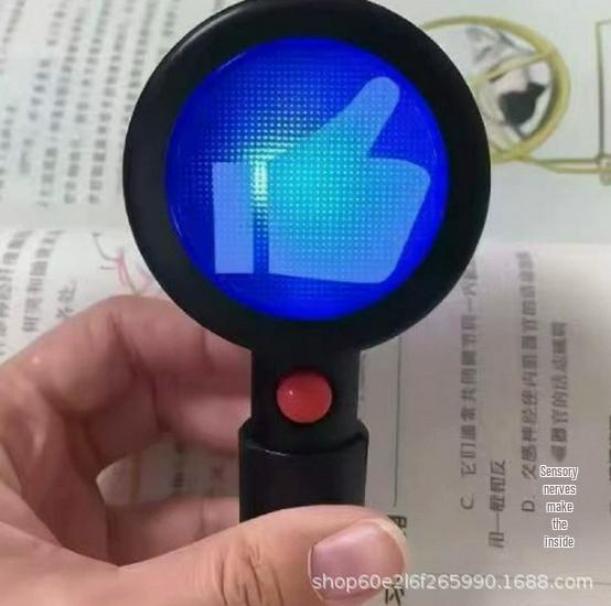 Creative Sound-Emitting Double-Sided Right/Wrong Button Keychain