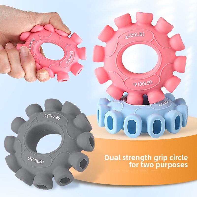 Silicone Suction Cup Grip Ring Grip, Multi-color Optional Hand Negative Pressure Decompression Suction Cup Negative Pressure Strength