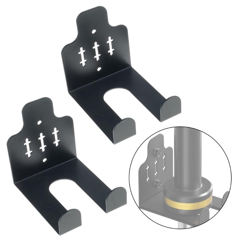  Coated Barbells Storage Mount Homes  Gym Space Savers Equipment Organizers for  Weightlifting Bar 