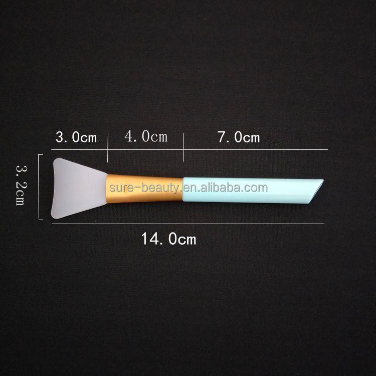 Private Label Facial Mask Brush Silicone Facial Mask Brush Spa Smear Mud Mask Facial Dressing Beauty Salon Makeup Brush