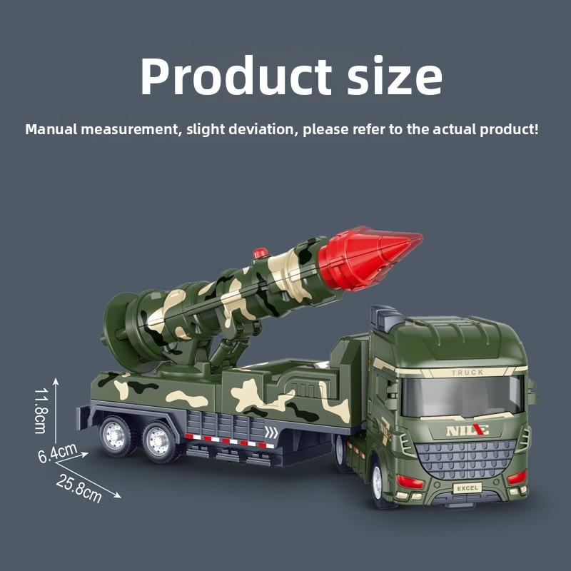 Plasticitary Toy Rockets Car With Inertial Motion For Parent Child Interaction