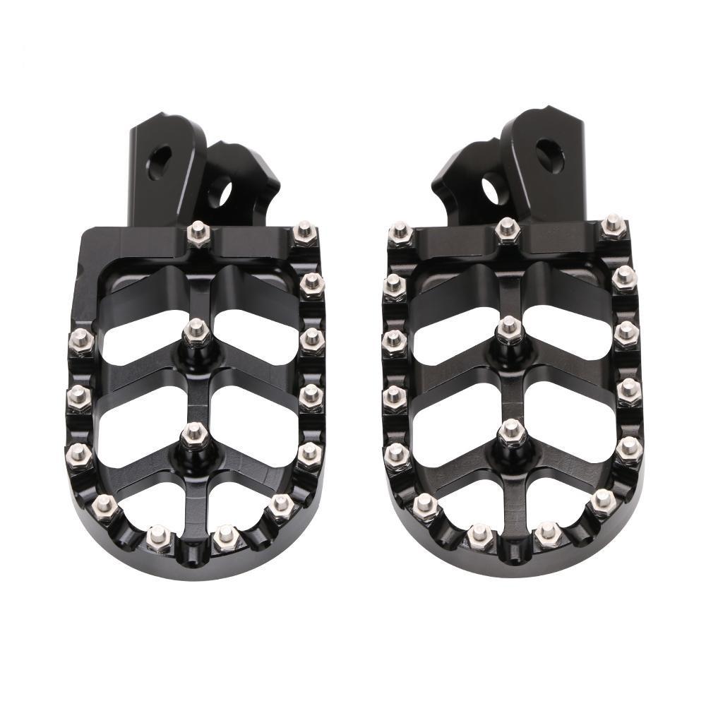 Motorcycle CNC Footpegs Pedals with Connection Brackets For Light Bee Surron X S