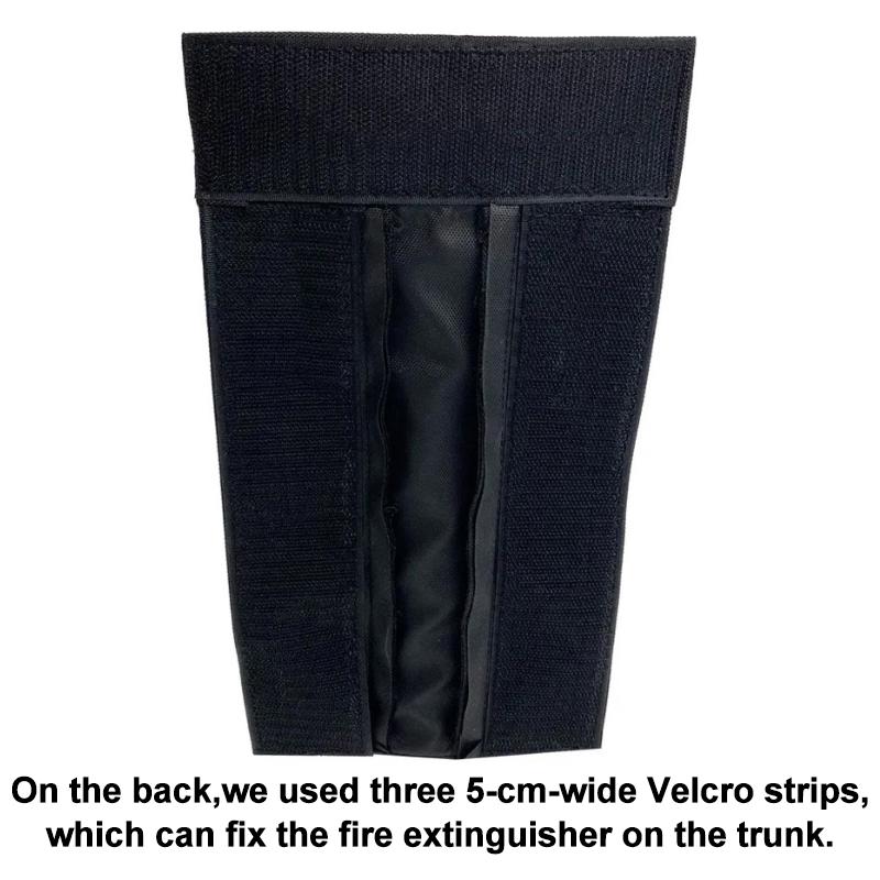 Oxford Fabric Car Fire Extinguisher Organizer - Universal Trunk Storage Bag & Seat Back Holder, For Fire Extinguisher Storage