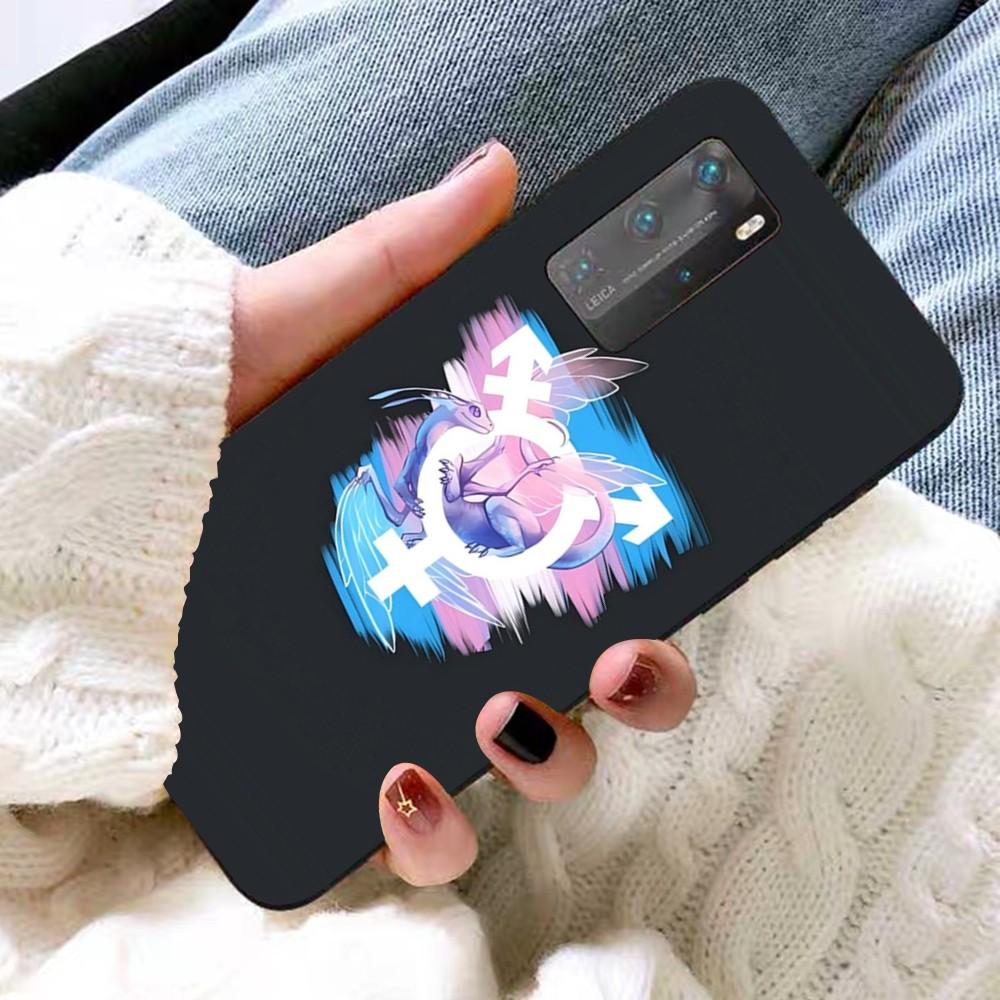 T-Transgender Love Phone Case For Huawei P 8 9 10 20 30 40 50 Pro Lite Psmart Honor 10 Lite 70 Mate 20lite