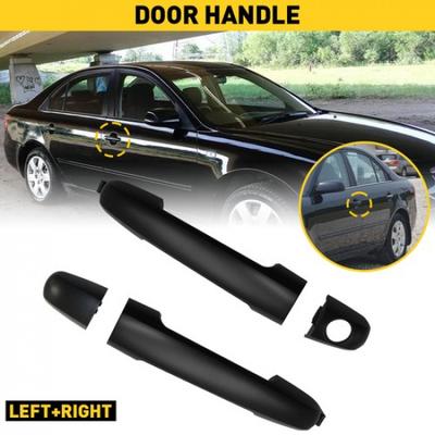 Black Door Handle Front Left Right Side LH RH for 2006-10 Hyundai Sonata Outside