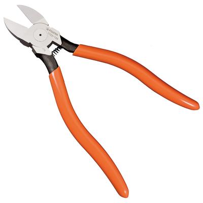 Fujiya VA Straight Blade with Electrician's Nippers, Spring, 185mm, 77AS-185