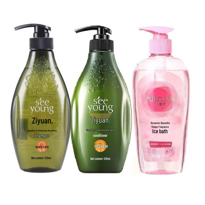 Seeyoung Soapberry Moisturizing Nourishing Hair Care Set