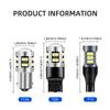 2pcs Super Bright W16W T15 921 LED Bulbs Canbus Car Light High Power 3030SMD No Error for Tail Signal Lamp Backup Reserve Lights Dome Lights 6