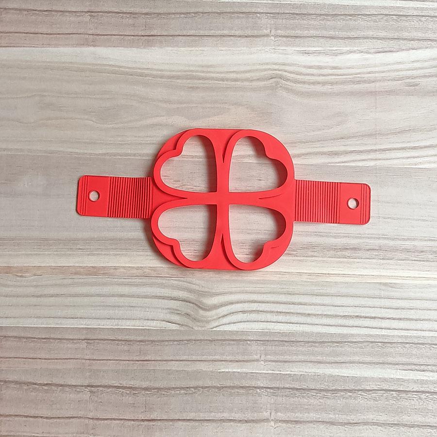 Silicone Egg & Pancake Mold - Multi-Shape 7-Hole Fryer