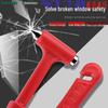 Compact Multifunctional Car Escape Tool - Safety Hammer & Window Breaker