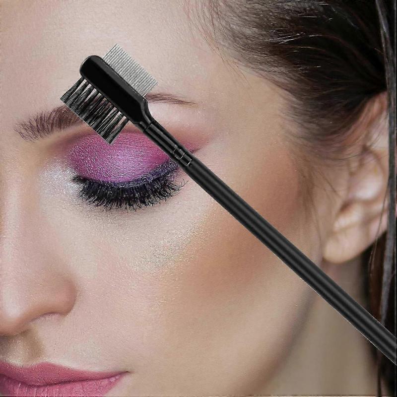 4 Pieces Multifunctional Pet Grooming Comb Dog Flea Comb Double Sided Dog Eye Comb Brush for Dogs Cats Scab and Mucus Removal