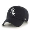 Forty Seven Brand White Sox Clean Up Home This Classic White Sox Cap Is Available In Black and Comes In Sizes 55cm To '47 Cap. 61cm.