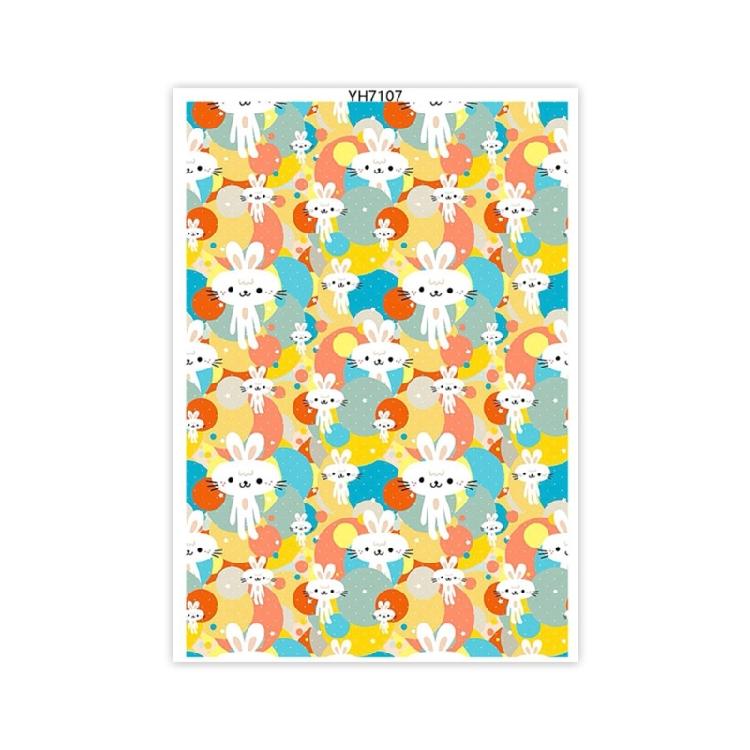 Clay Earrings Transfer Paper Easters Colored Eggs Printing Paper Water Soluble Transfer Decal Clay Transfer Sheets