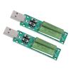 2Pcs USB Load Tester Adjustable Resistor Electronic Test Module 1A 2A 3A Discharge Accessory