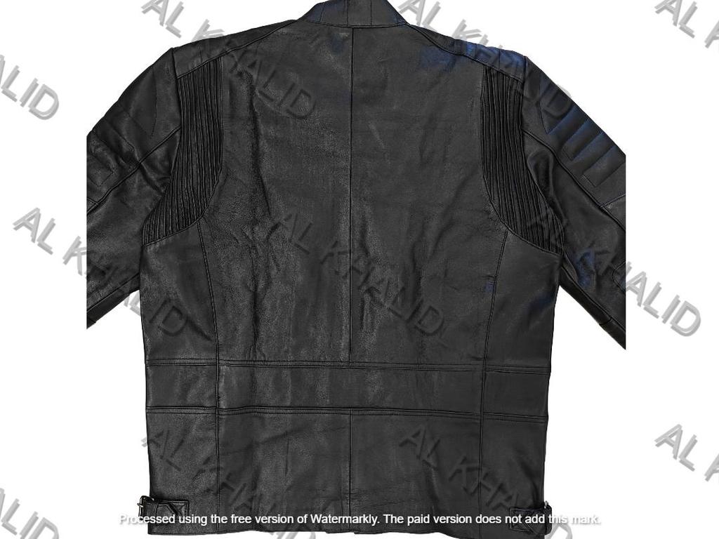 Black Men's Real Lambskin Leather Jacket New Handmade Stylish Biker Motorcycle