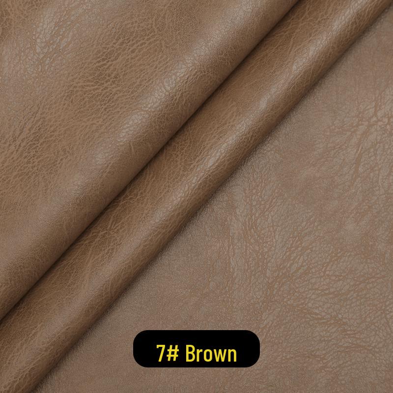 Crazy Horse Faux Leather Fabric: Waterproof PU Imitation for Sofa, Car, and Furniture Upholstery