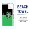 US Sassuolo Print Beach Towel, Large Soft Quick Dry Towel for Beach Camping Swimming
