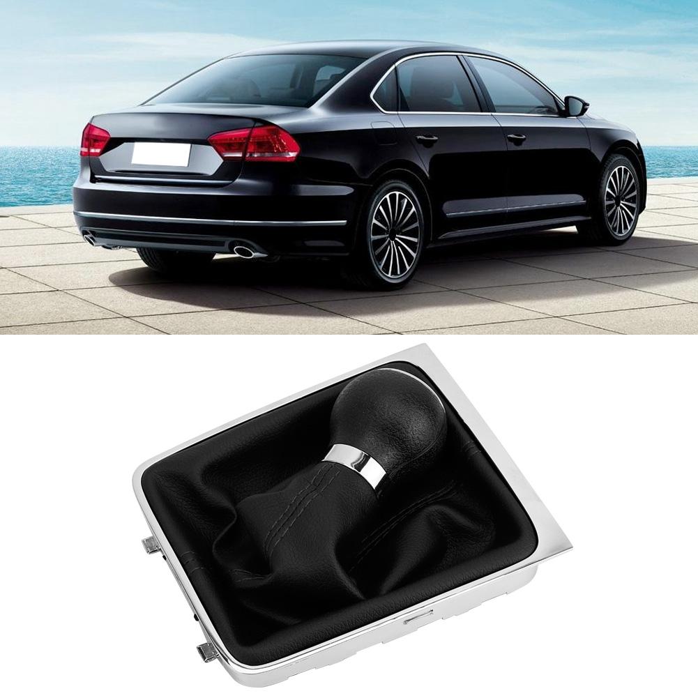 Zestaw Pokrowców na Dźwignię Zmiany Biegów Samochodu Manualnego 6-biegowego do Passata B6 3C 2005 2010