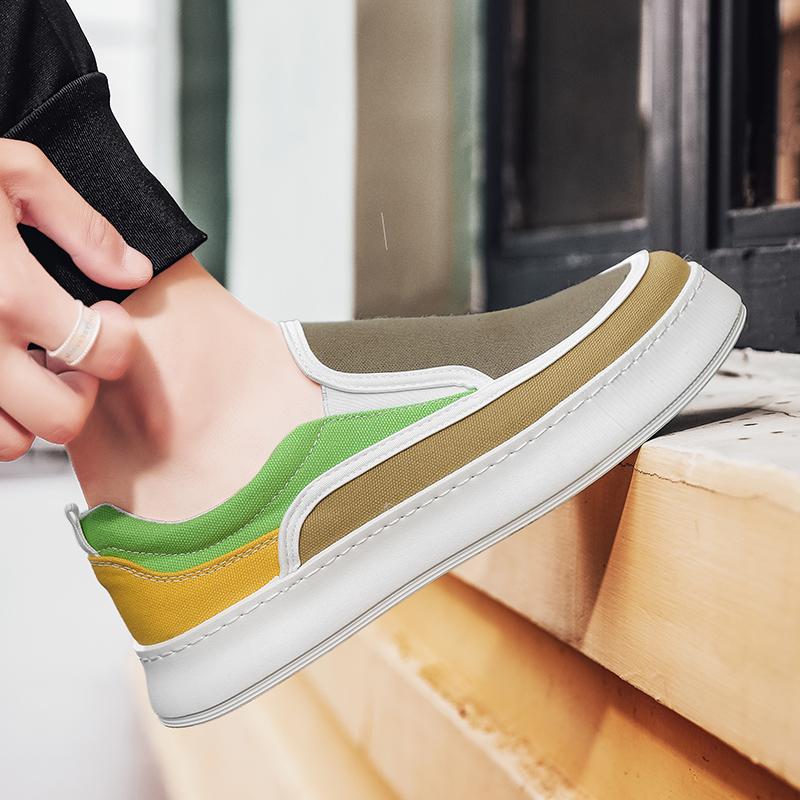 Trend Canvas Men’s Shoes Summer Comfortable Slip On Walking Sneakers Men Espadrilles Fisherman Shoes Male Fashion Men Loafers