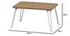 Fuji Boeki Chabudai (low Table), 60cm Wide X 45cm Deep X 32cm High, Natural White, Foldable, 14414