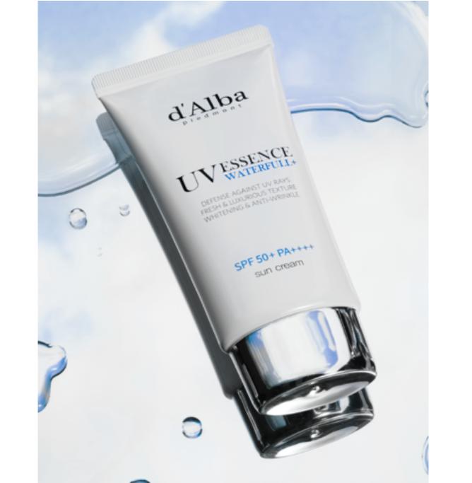 [Vegan Beauty] d’Alba Waterfull Essence Sun Cream SPF50+ PA++++ 50ml