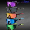 5PCS Cool Cycling and Sports Glasses Suitable for Fishing Hiking and Daily Wearing Neutral Outdoor Casual Glasses