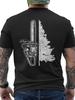 T-shirt pour homme Tee humour Texte Décontracté Coton Streetwear Surdimensionné Convient pour le Bûcheronnage, les Travaux Forestiers et les Activités de Plein Air Toutes Saisons