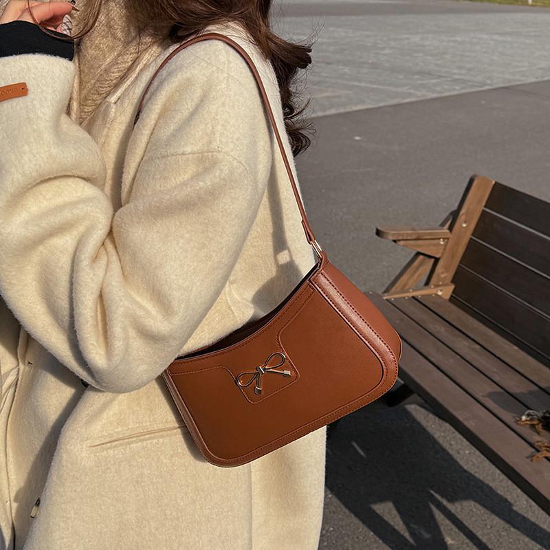 Casual Stylish Modern Small Handbag For Women With Bow Detail Available In Various Colors