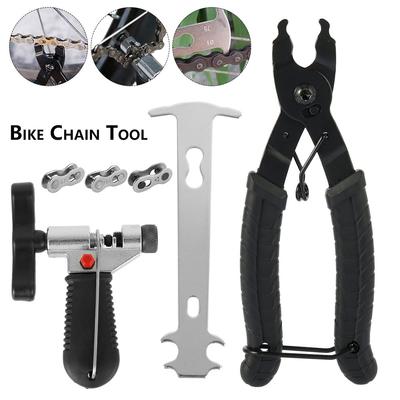 Szczypce do ogniw łańcucha rowerowego z hakiem i obcinakiem do łańcucha Narzędzie do usuwania łańcucha rowerowego Narzędzie do naprawy brakujących ogniw Rower szosowy/górski
