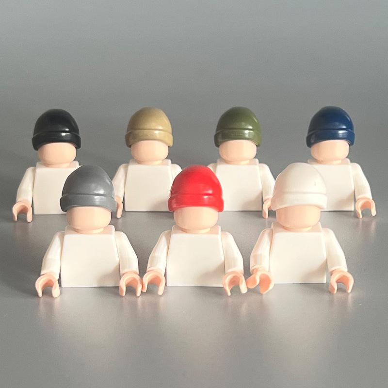 

Small Particle Building Block Miniature Accessories Hair Hat Compatible 90541 Ski Hat Fleece Hat 0.1Kg