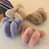 Women Faux Fur Ear Protection Soft Foldable Retractable Plush Outdoor Windproof Winter Ear Warmers Warm Multiple Options Available