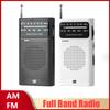 In Stock Battery Operated Radio Outdoor Emergency Radio Survival Small Portable Radio Full Band AM FM Radio Mini Pocket Radio