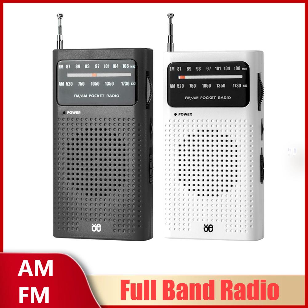 In Stock Battery Operated Radio Outdoor Emergency Radio Survival Small Portable Radio Full Band AM FM Radio Mini Pocket Radio