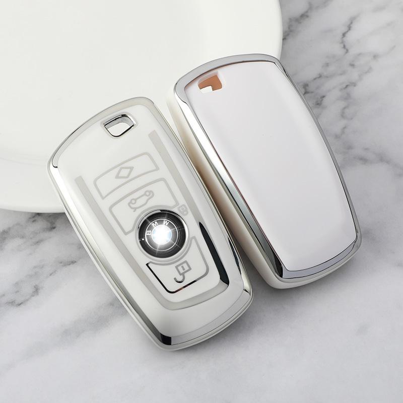 ABS Style Car Key Case Cover Shell Fob for BMW X3 X5 X6 F30 F34 F10 F20 G20 G30 G01 G02 G05 F15 F16 1 3 5 7 Series